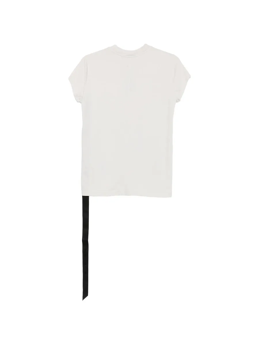 ribbed-trim strap-detail T-shirt 2
