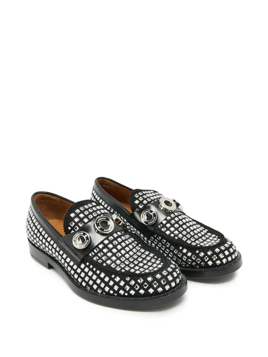 Broadbrook crystal-embellished loafers 9