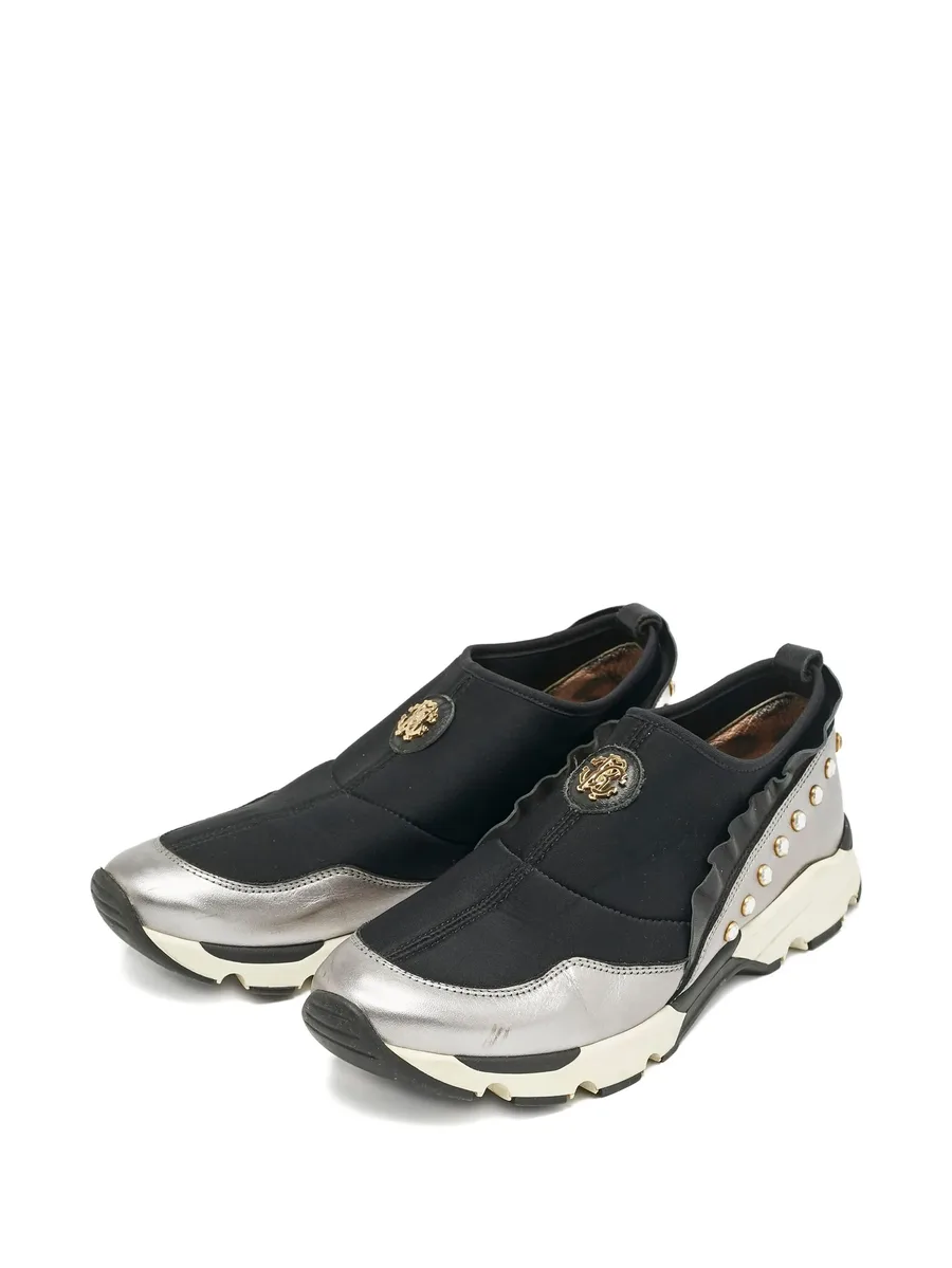 crystal-embellished low-top sneakers 3