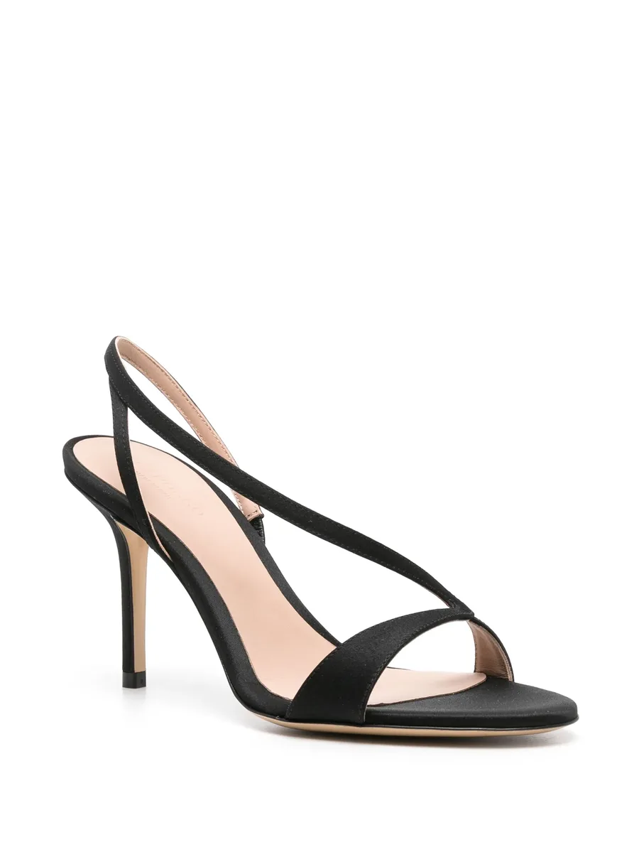 Paula 85mm satin sandals 3