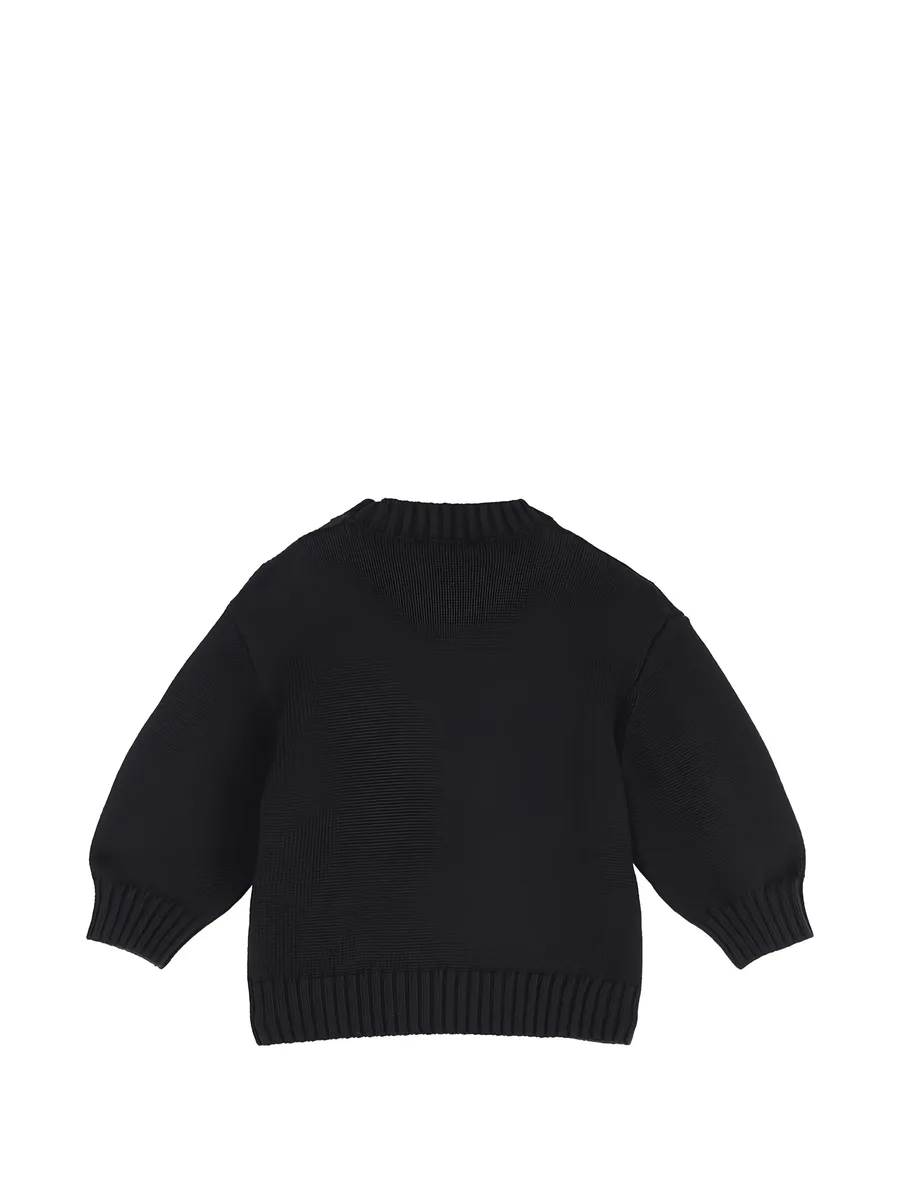 logo-embroidered sweater 2