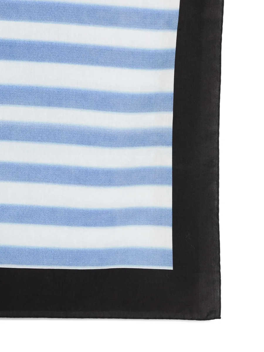 striped silk scarf 5
