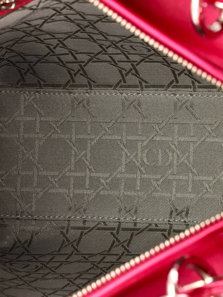 большая сумка-тоут Lady Dior Bag Cannage Quilt Lambskin 10