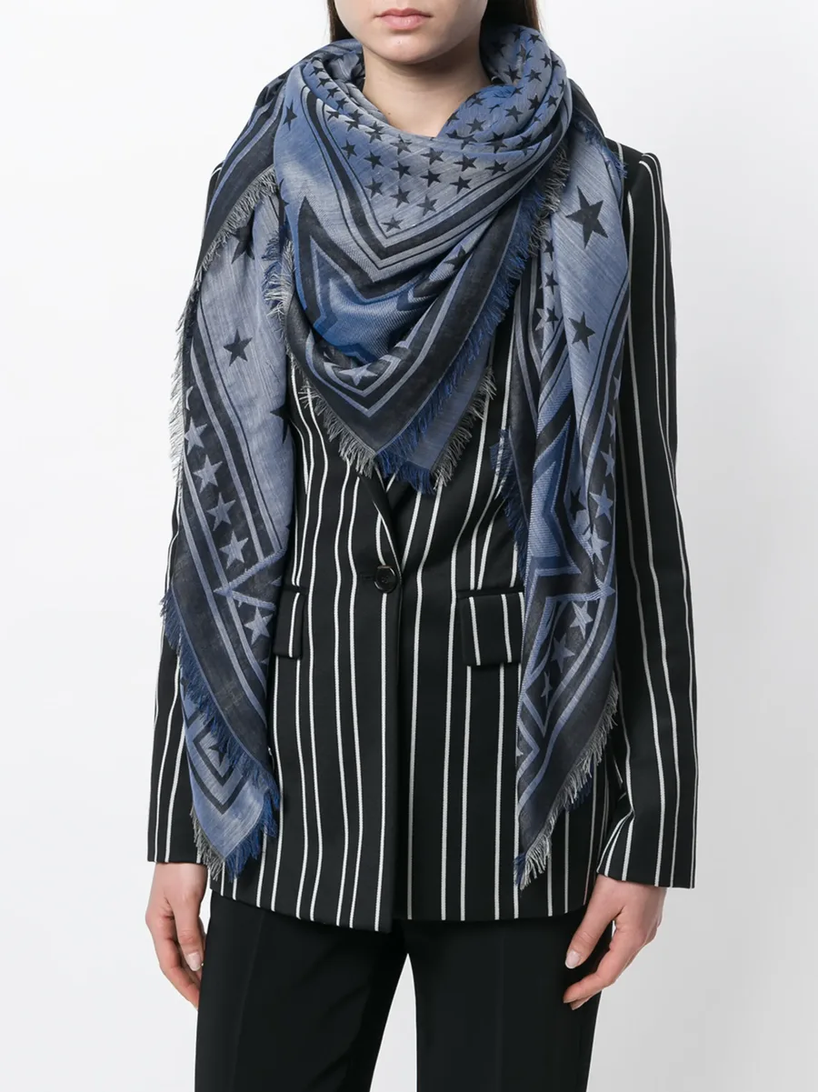 star print scarf 2
