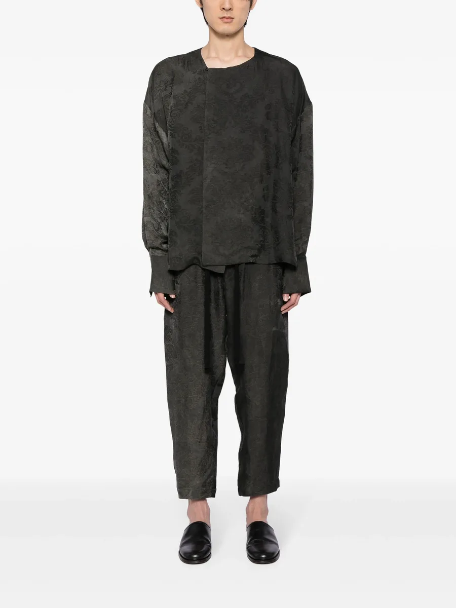 patterned-jacquard shirt 3