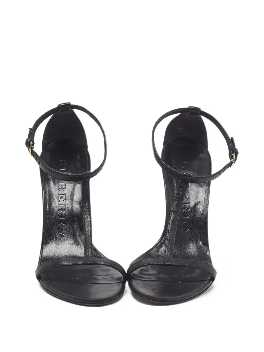 T-strap wedge sandals 5