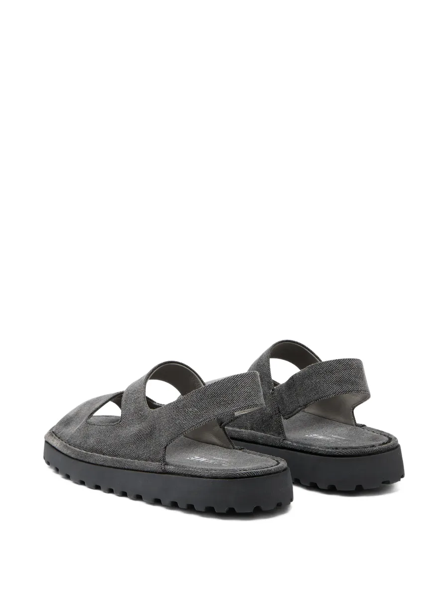 Sanpomice denim slingback sandals 6