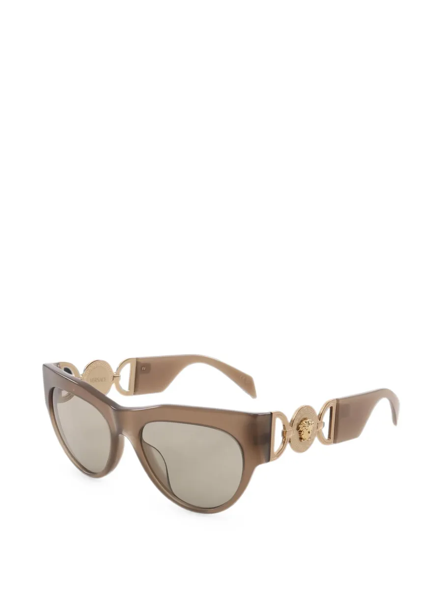 2010s Medusa Greca cat-eye frame sunglasses 4