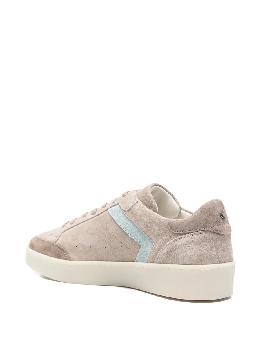 leather detail sneakers 5