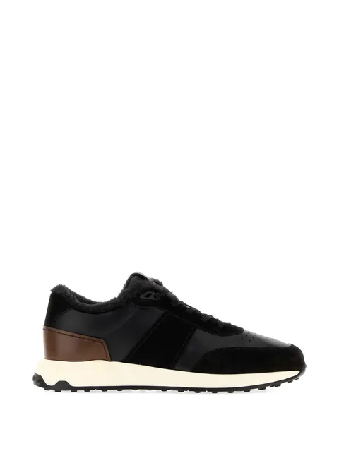 panelled sneakers