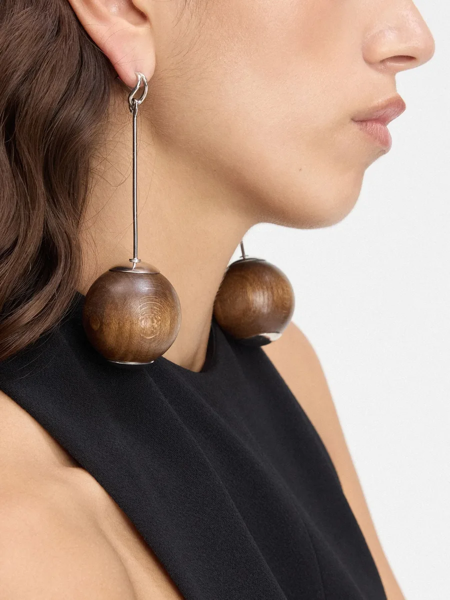 серьги Les Grandes Boucles Nodo 7