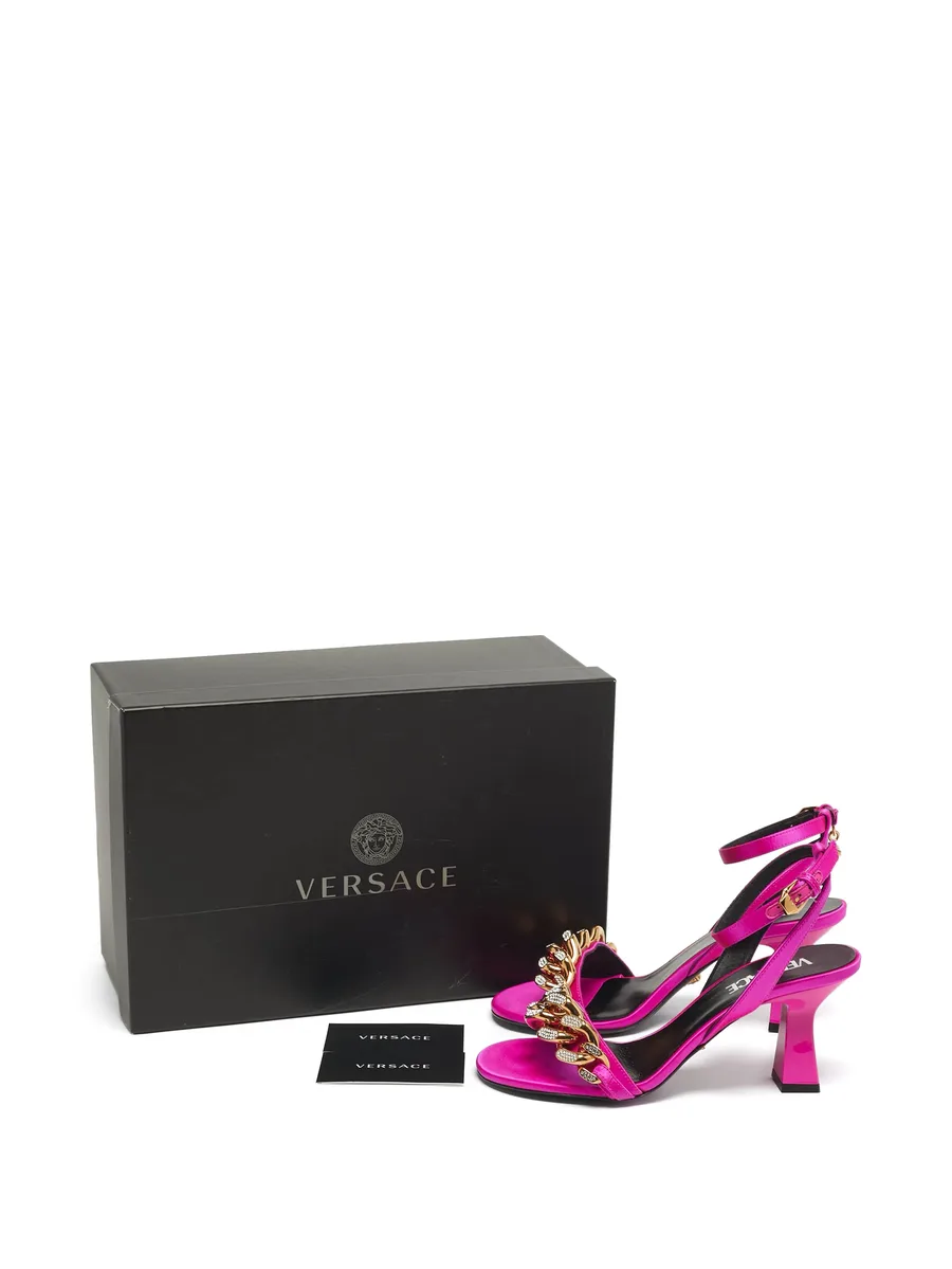 Medusa chain sandals 10