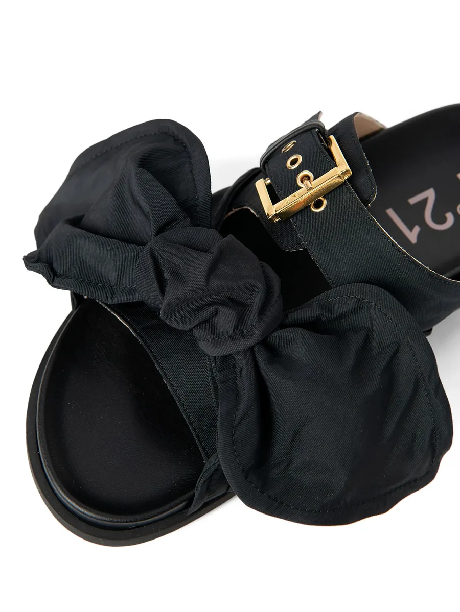 bow-detail sandals 10