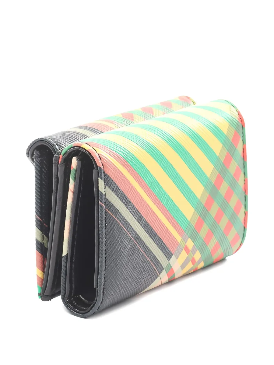 2020s saff-print tartan envelope Orb billfold wallet 3
