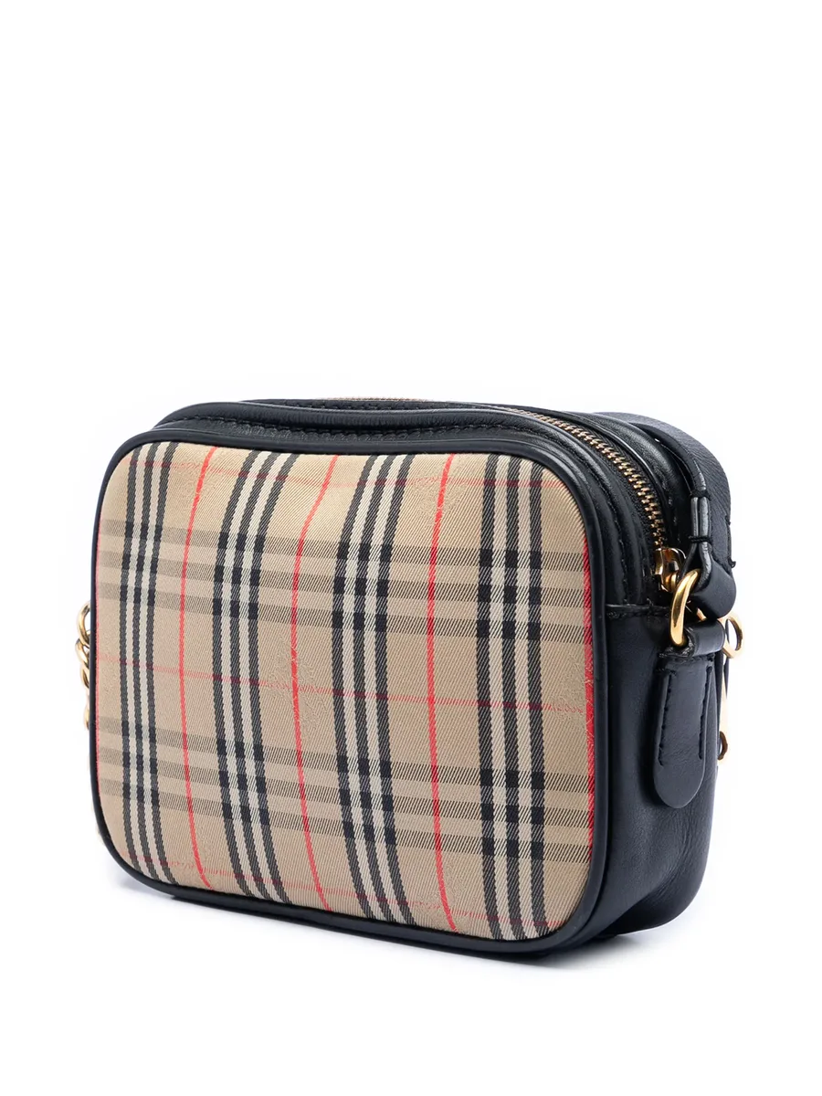сумка через плечо 1983 Knight Check Canvas and Calfskin Link Camera Bag (2000-2017 годы) 5