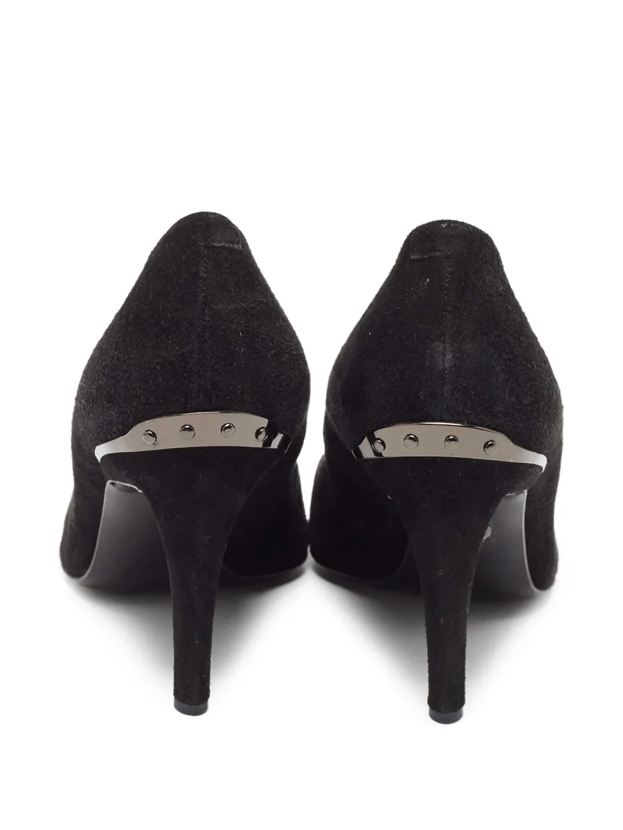 pre-owned 110mm pointed-toe pumps 7