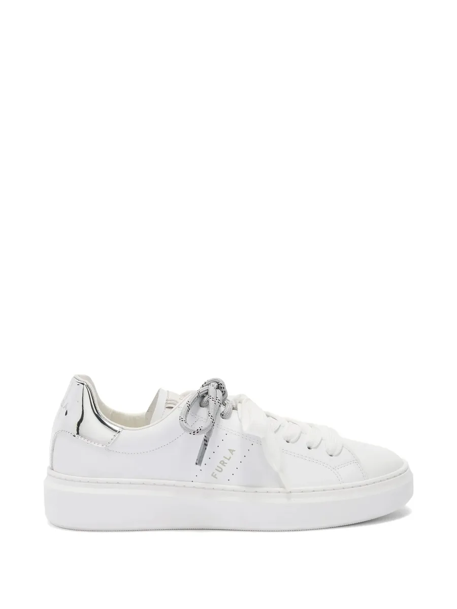 Hype silver-tone detail sneakers 1