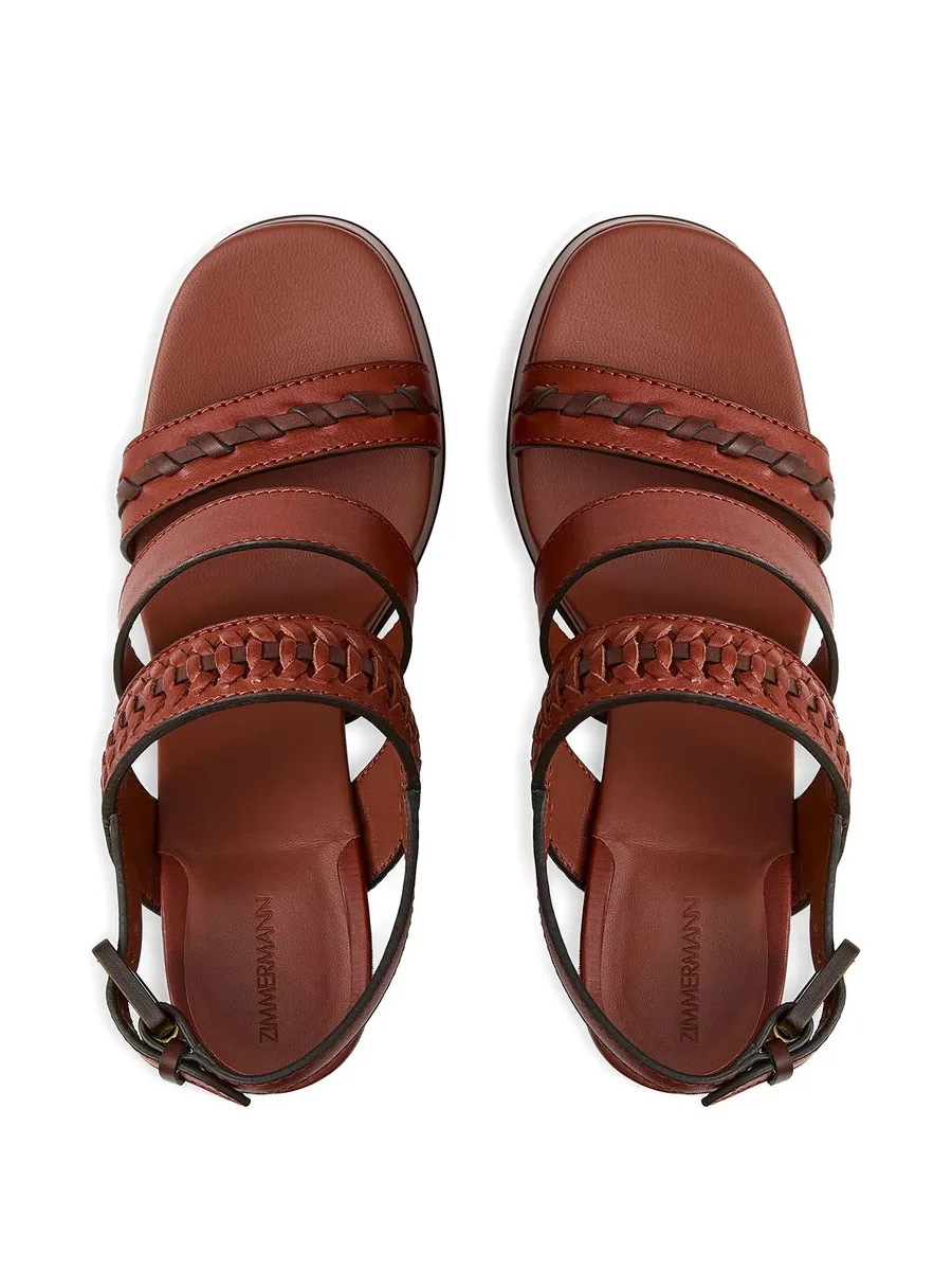 Alchemy woven platform sandals 7