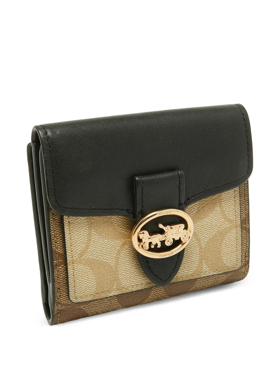 Georgie Monogram canvas wallet 3