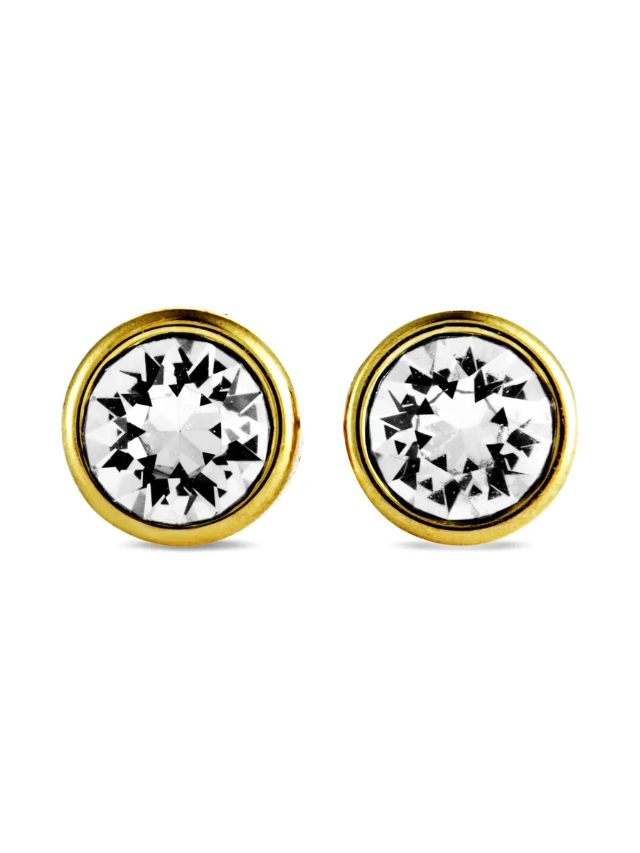 14K yellow gold Harley earrings set 3