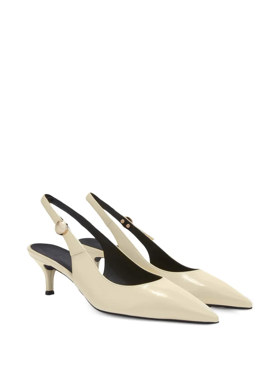 Sfera slingback leather  pumps 4