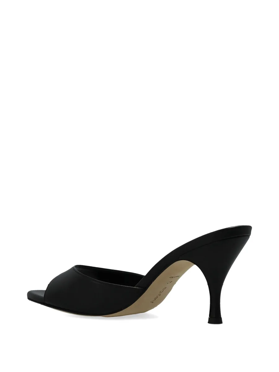leather heeled sandals 7