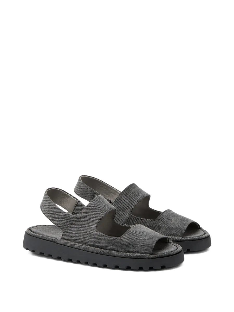 Sanpomice denim slingback sandals 3