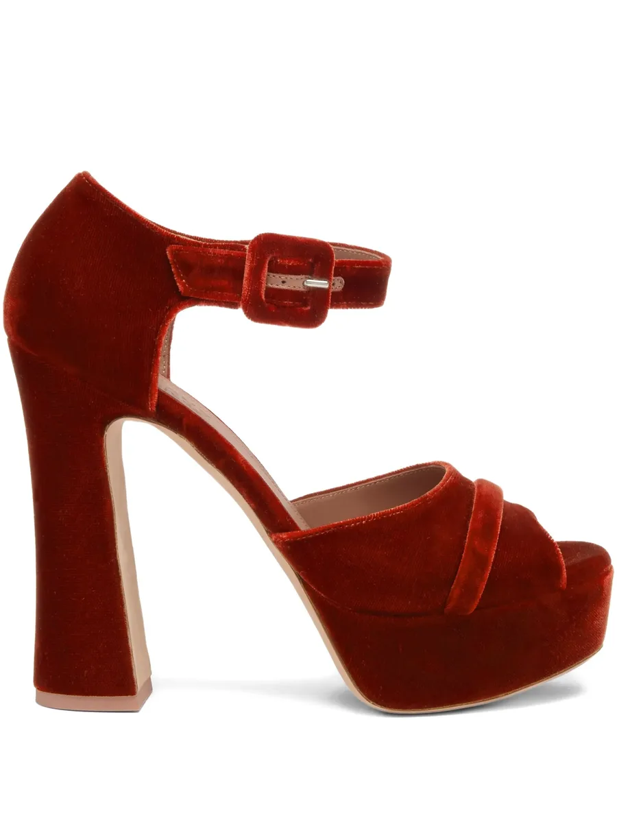 босоножки Yuri Buckle 125 на платформе 1