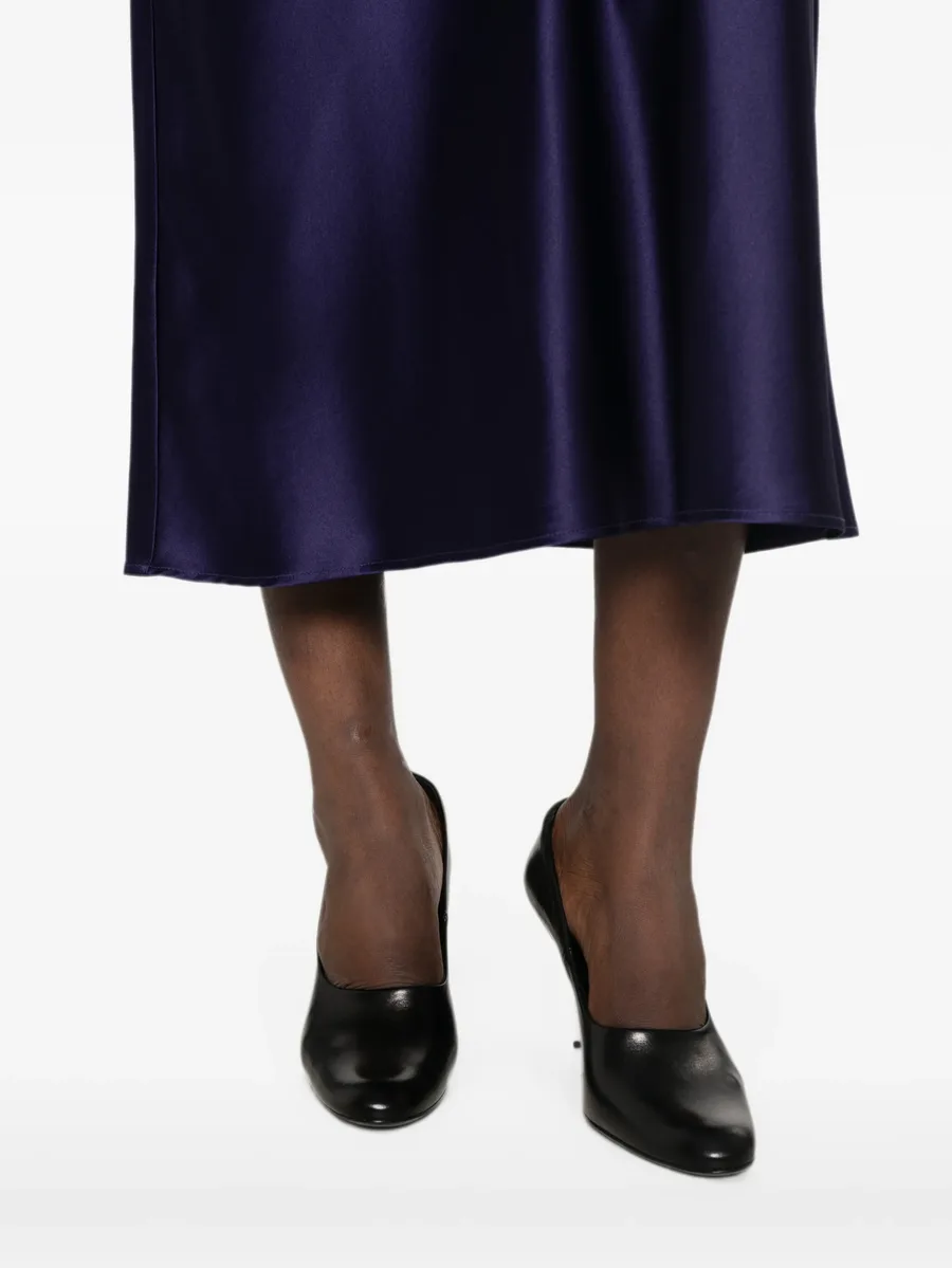 zip-fastening midi skirt 5