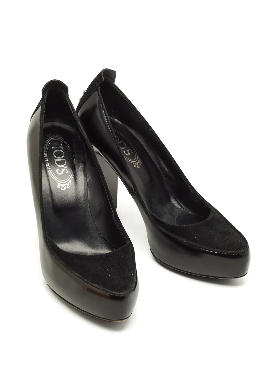 block-heel pumps 9