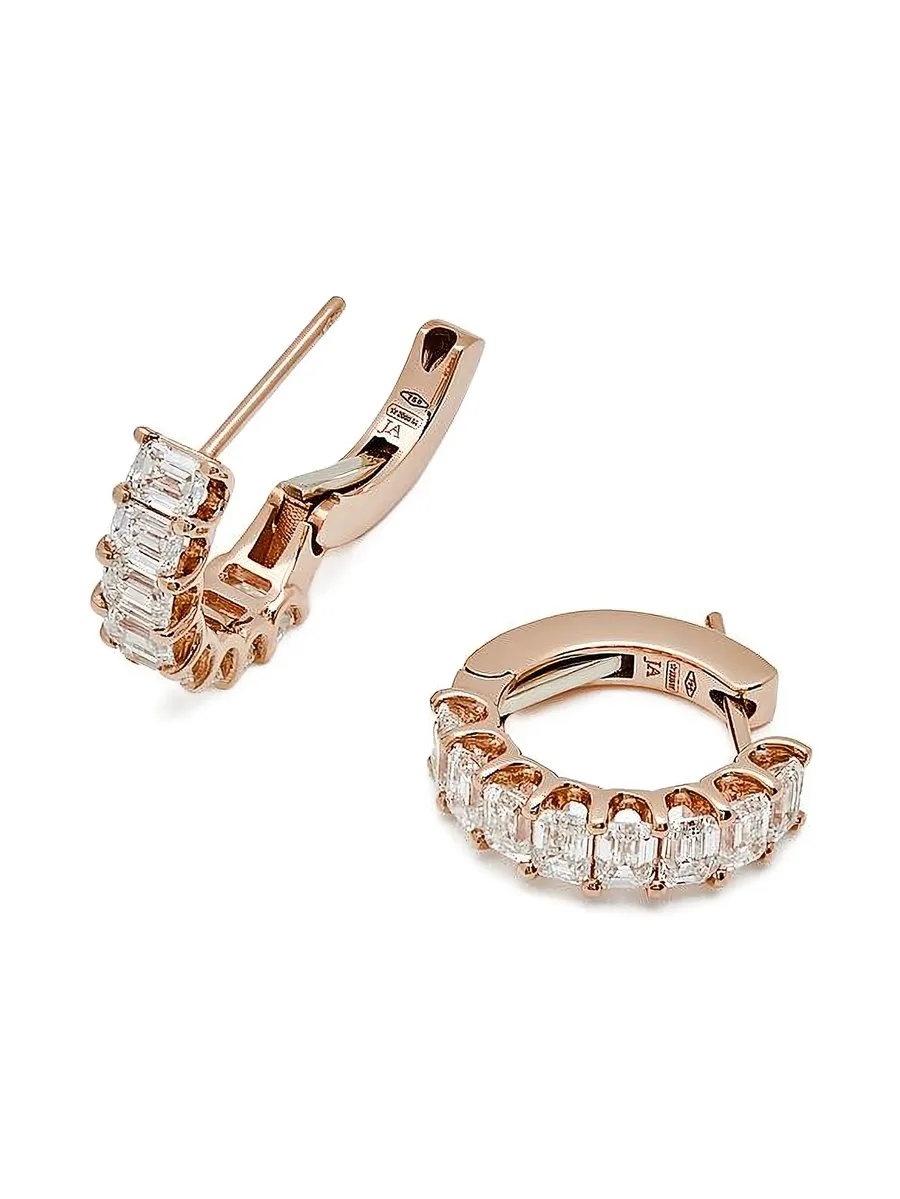 diamond hoop earrings 5