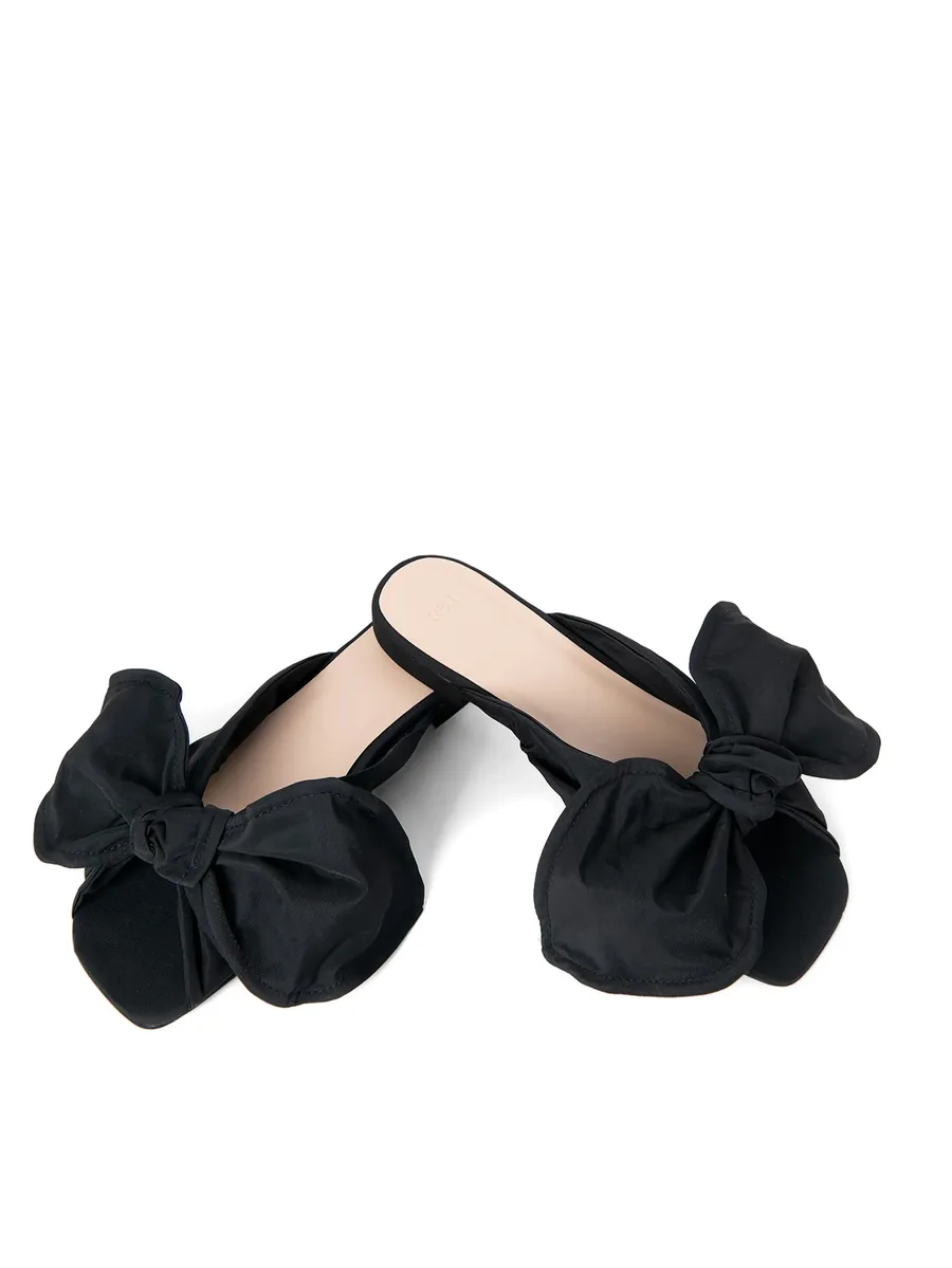 bow-detail sandals 5