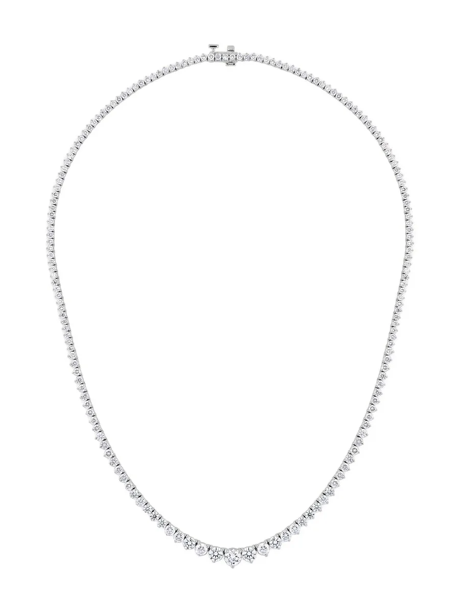 diamond tennis necklace 1