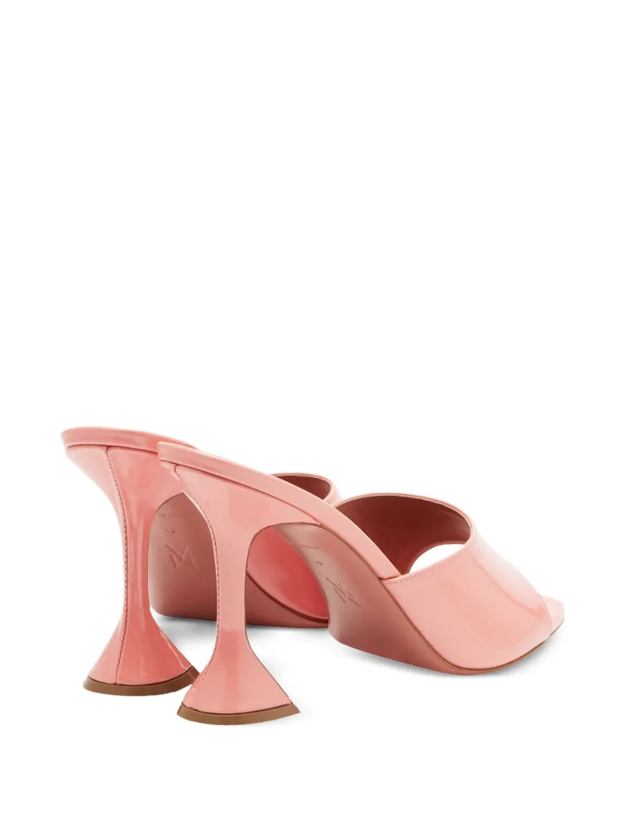 Lupita patent-leather mules 3