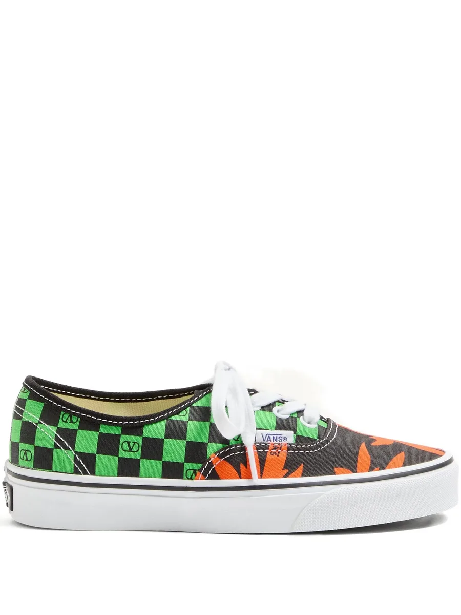 кеды Checkerboard Tropical Leaves из коллаборации с Vans 2