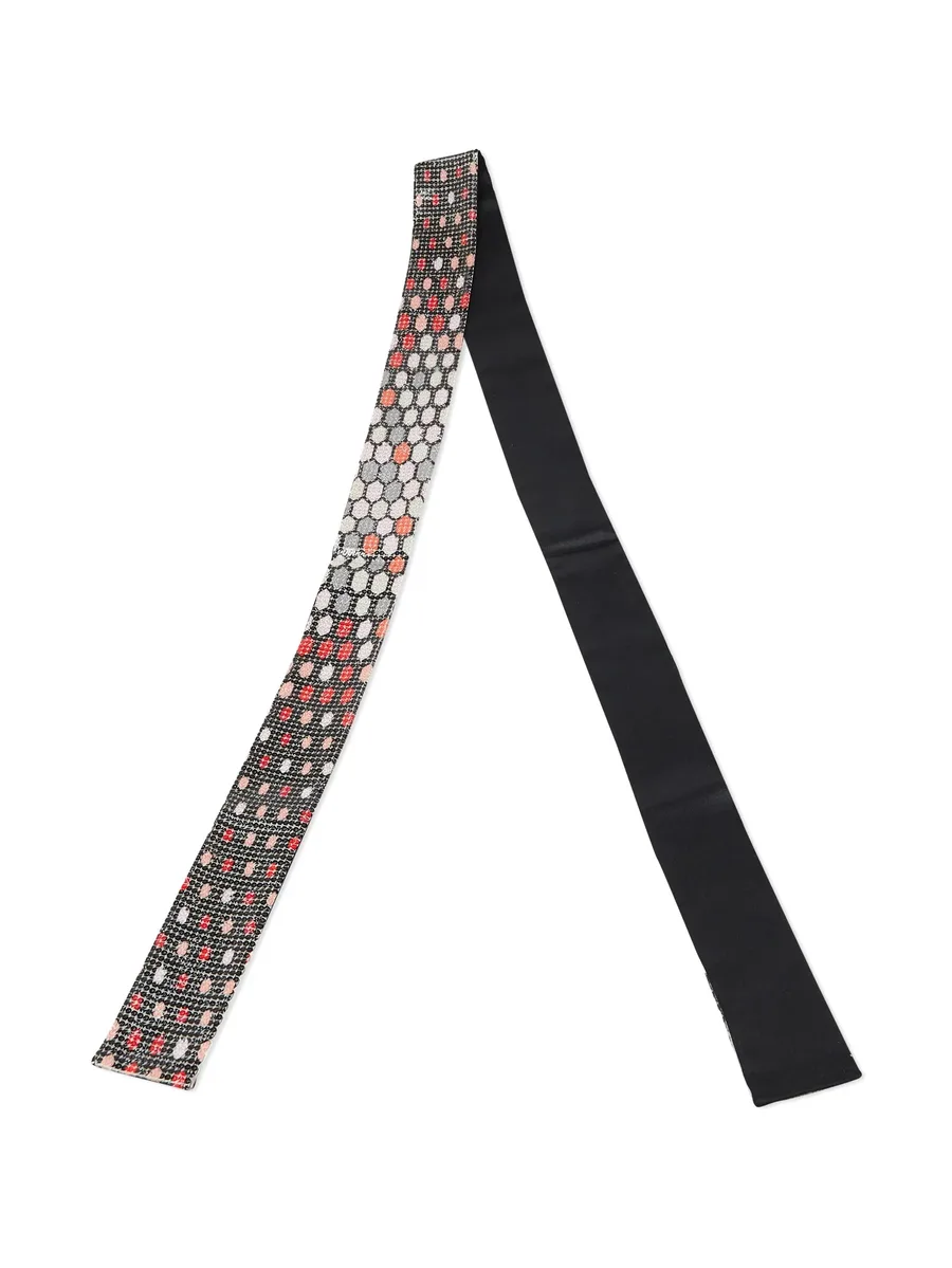 geometric-print silk scarf 3