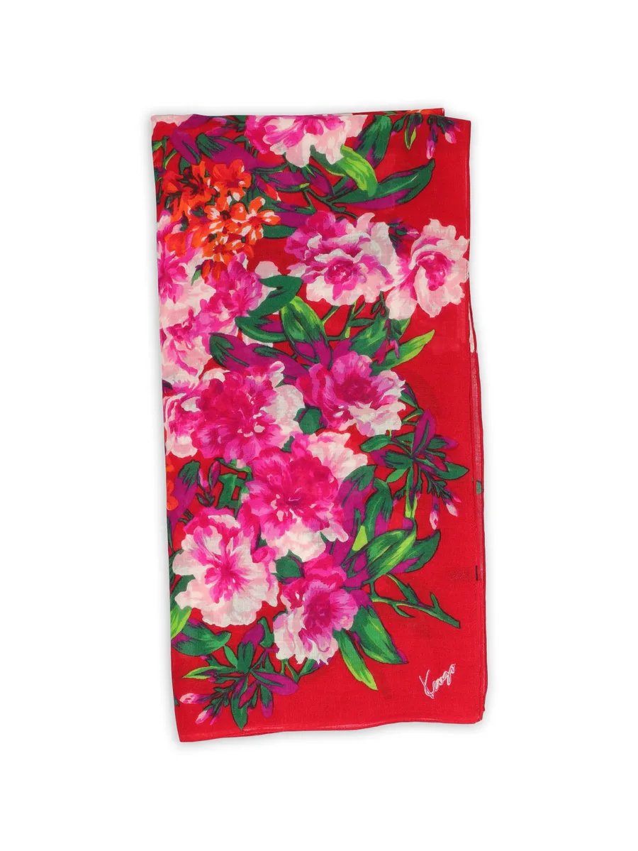floral-print scarf 8