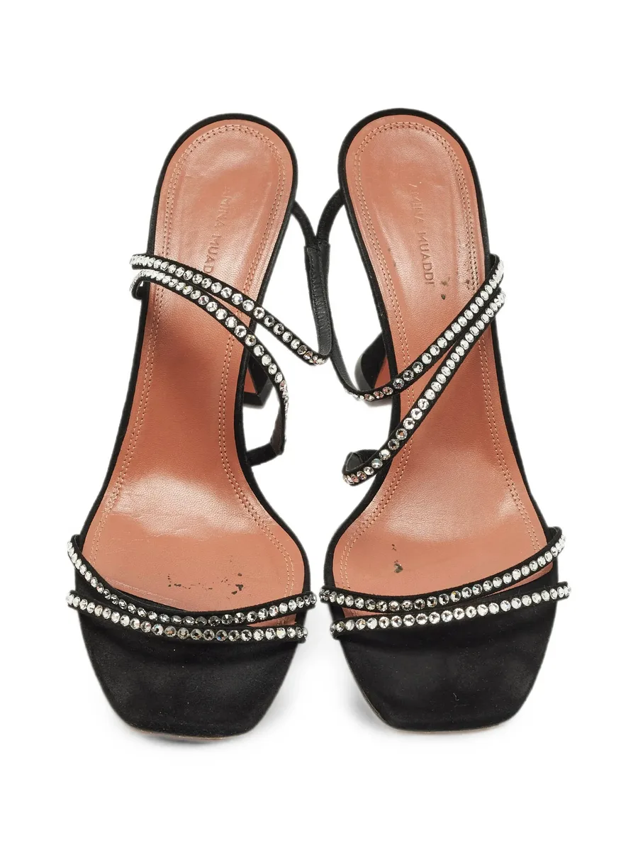 Gilda crystal-embellished heeled sandals 7