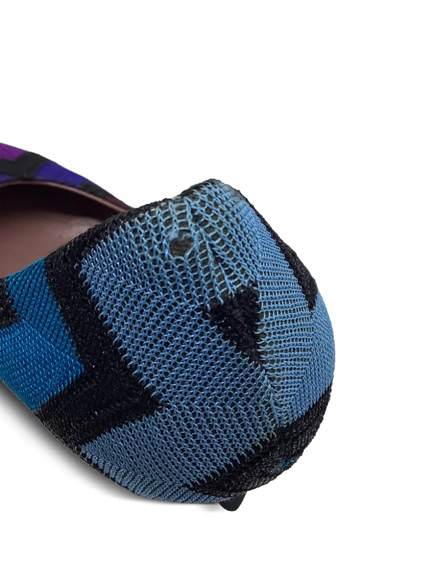 Zig Zag print pumps 12