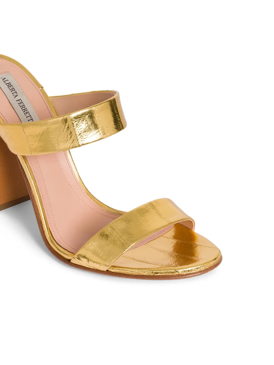 босоножки с двумя ремешками 5