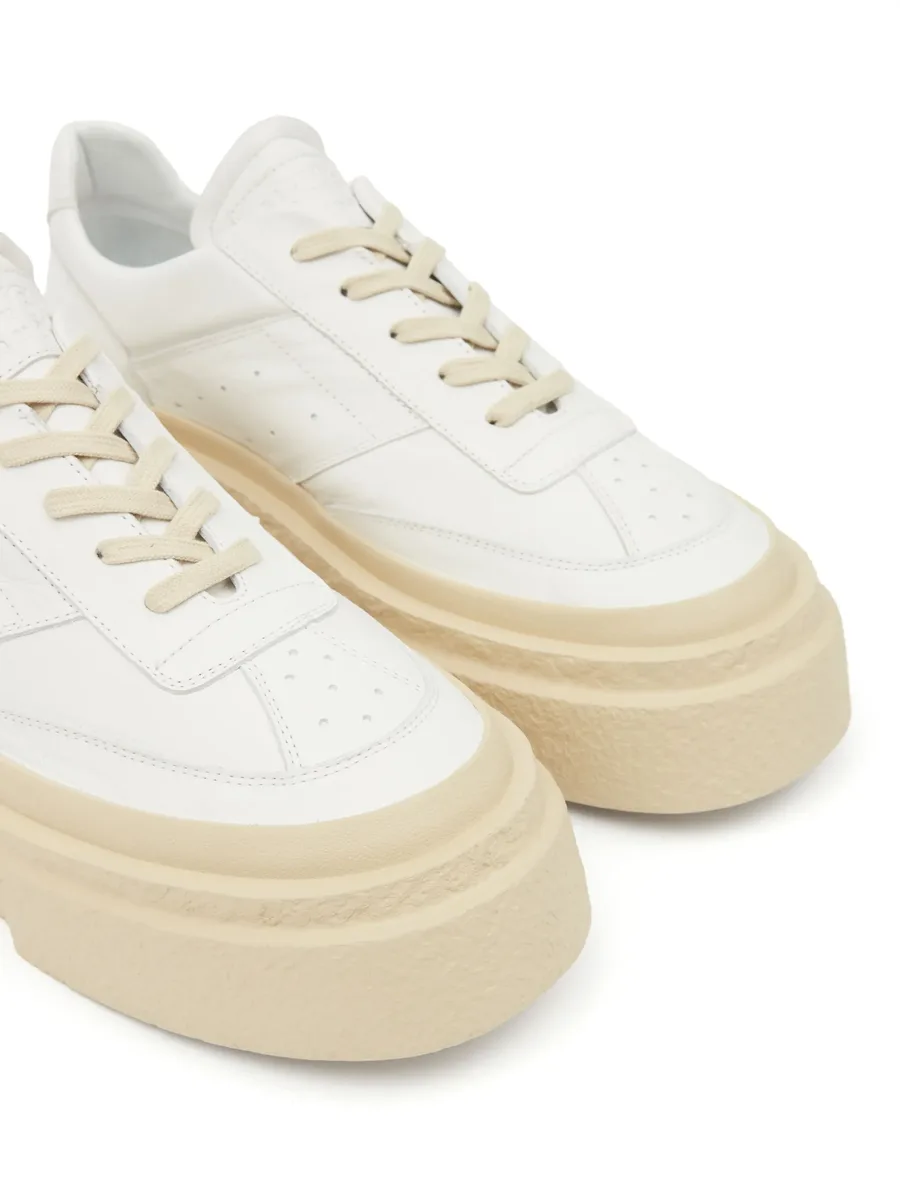 Chunky Gambetta leather sneakers 8