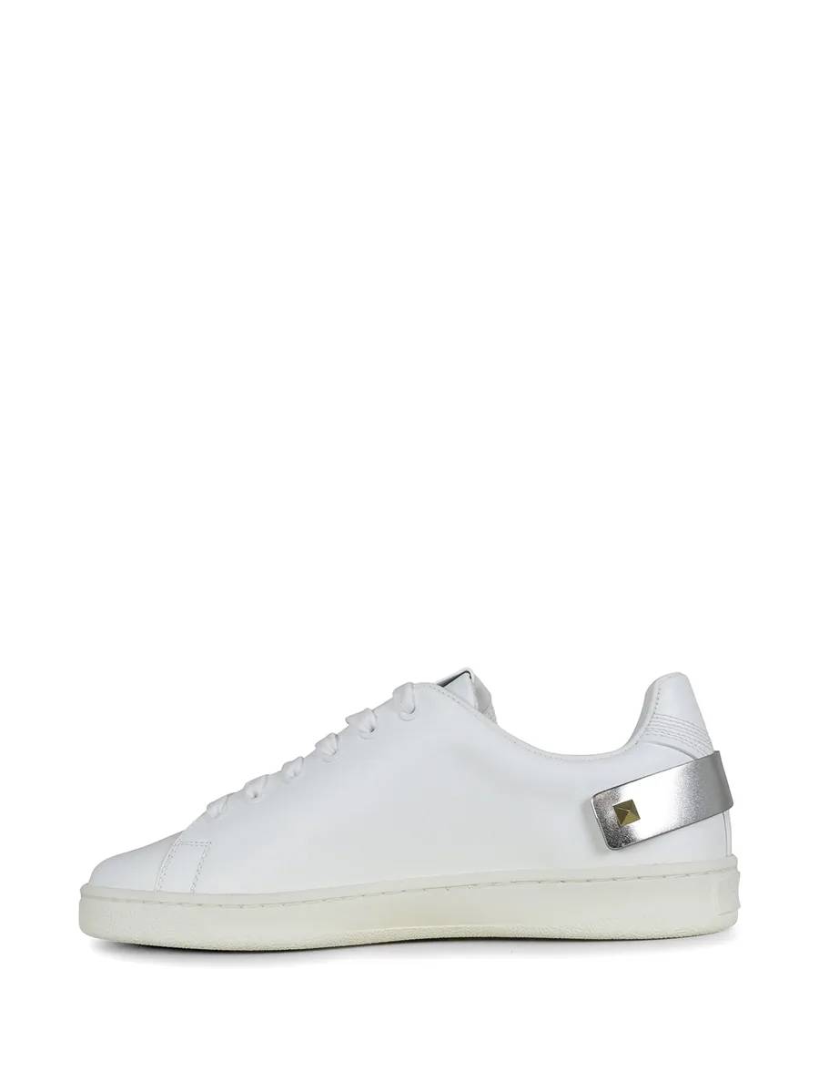 backnet perforated leather sneakers 5