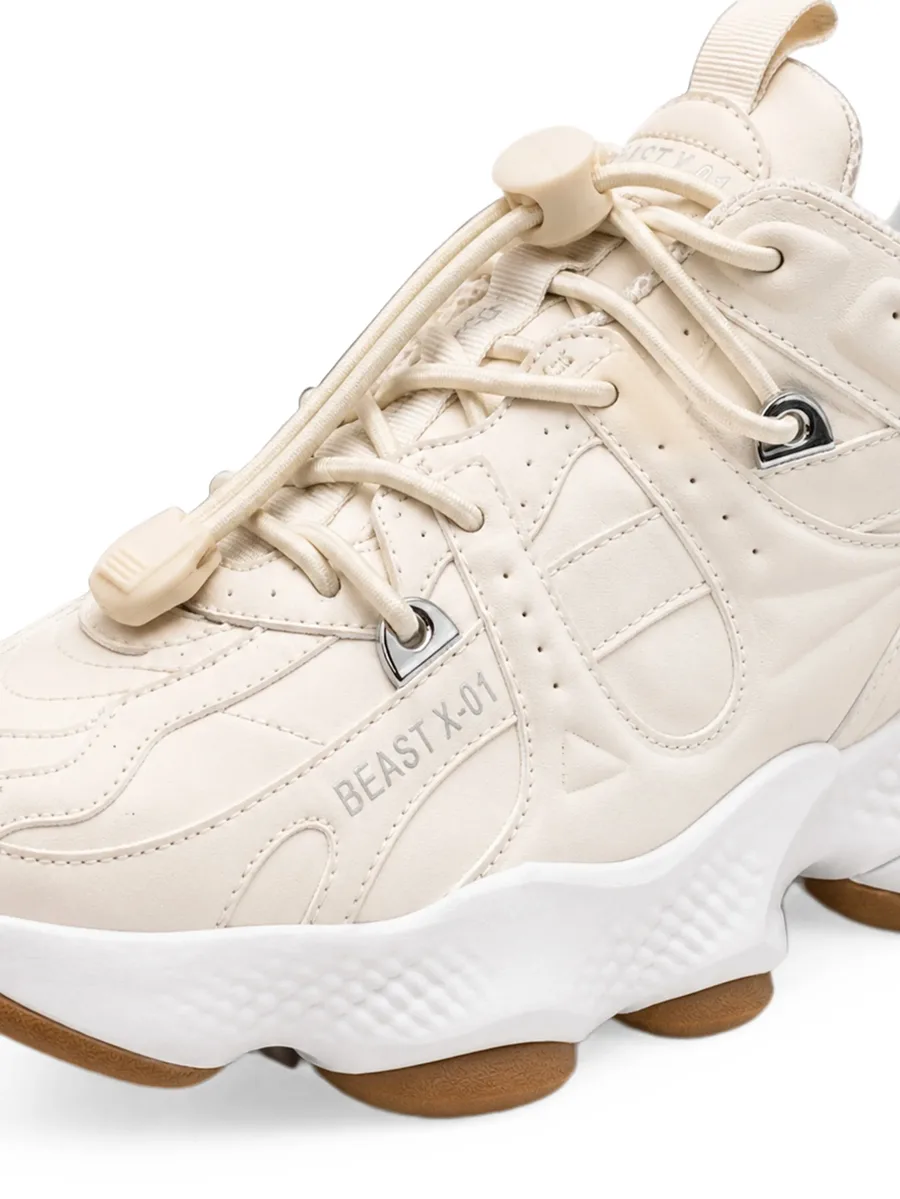 Runner Beast X-01 panelled sneakers 3