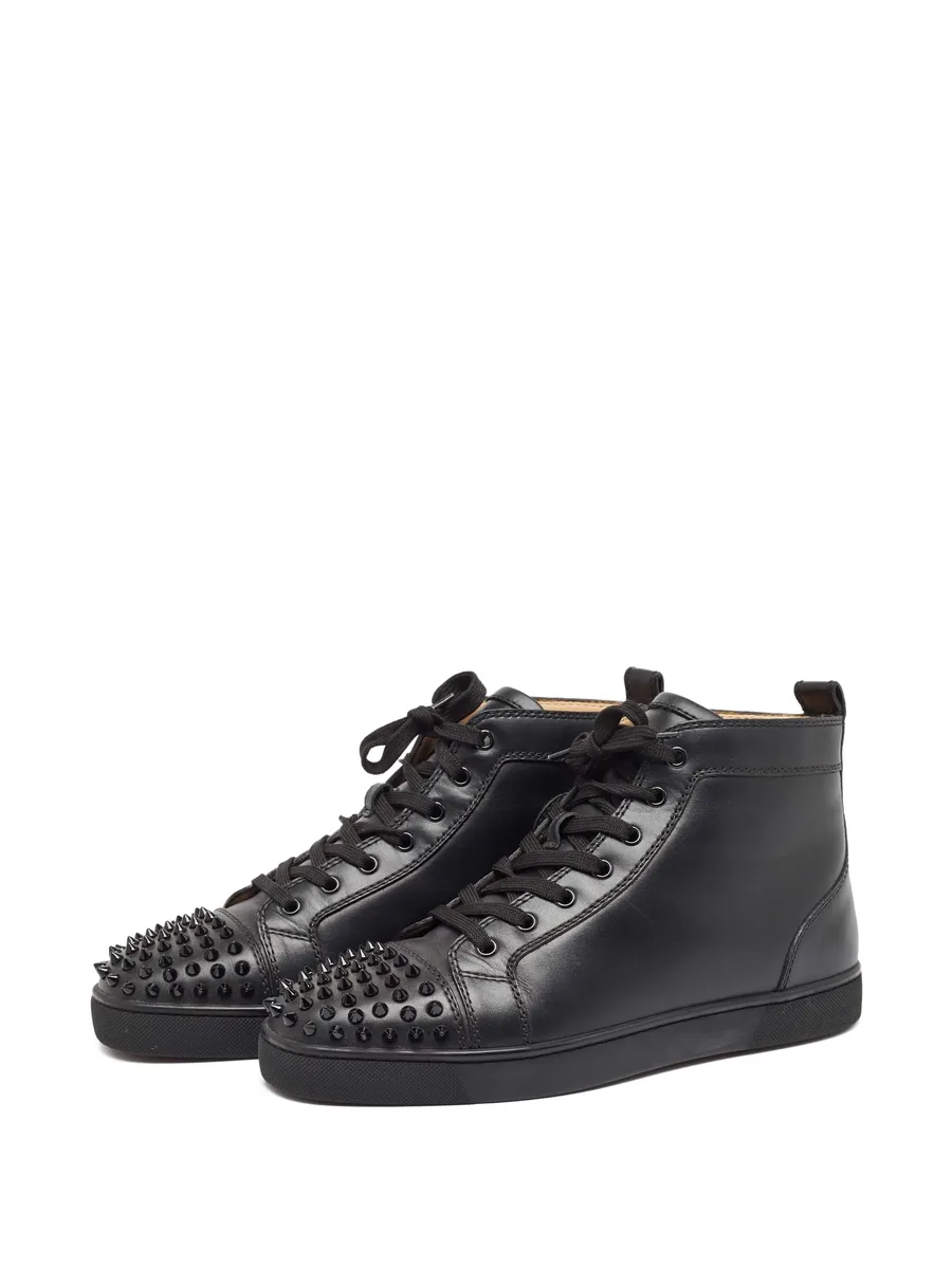 studded leather sneakers 5