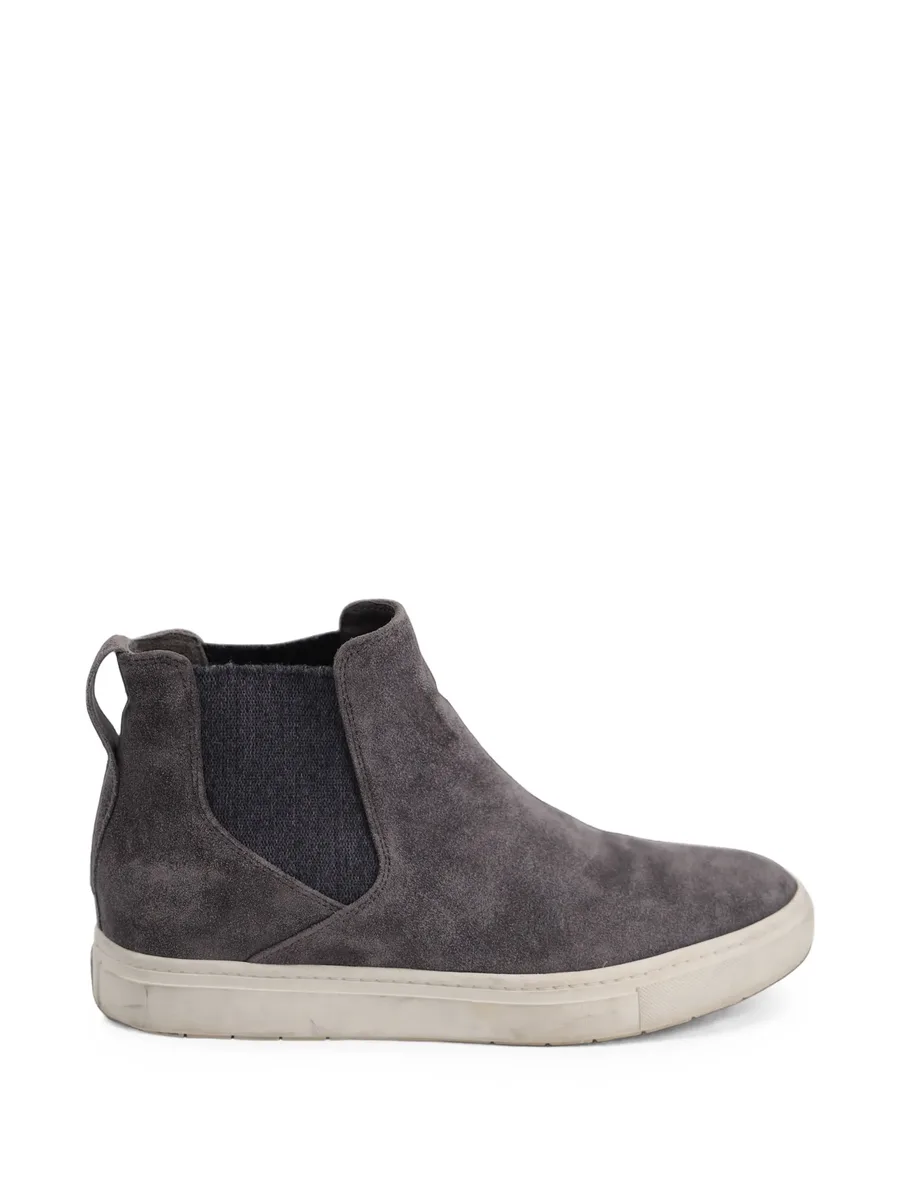 high-top suede sneakers 1