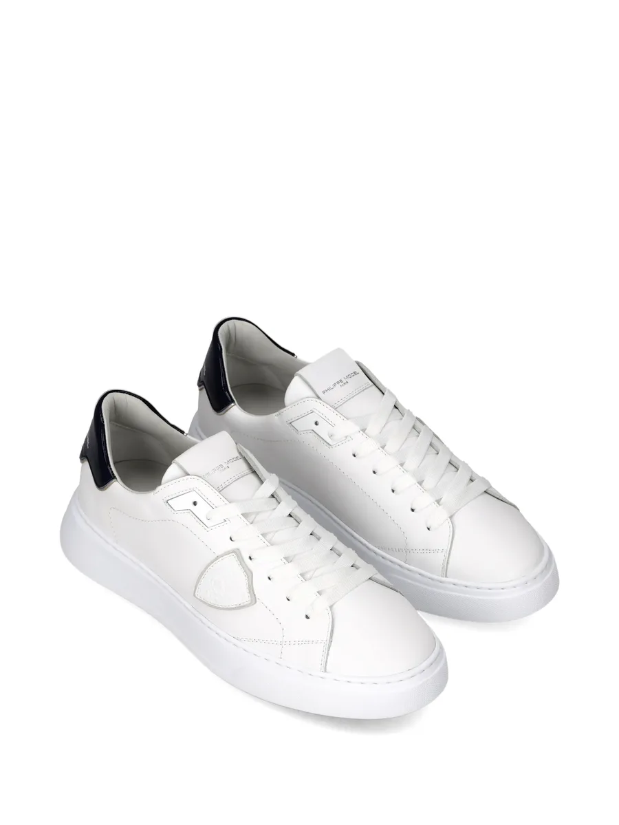 Temple low leather trainers 3