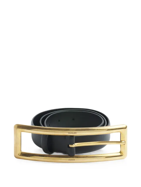 gold rectangle buckle belt