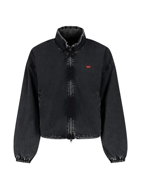 windbreaker jacket in acid-wash Taslan