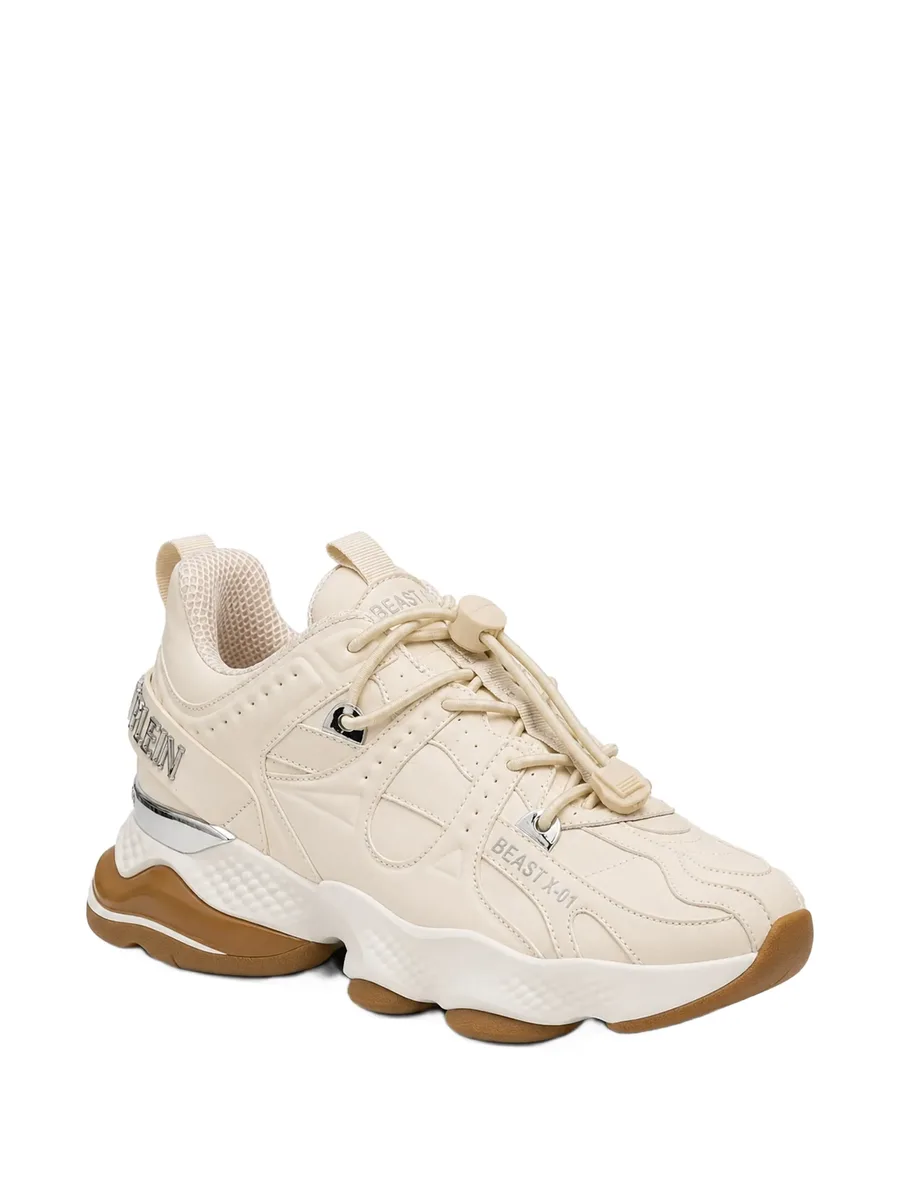 Runner Beast X-01 panelled sneakers 2