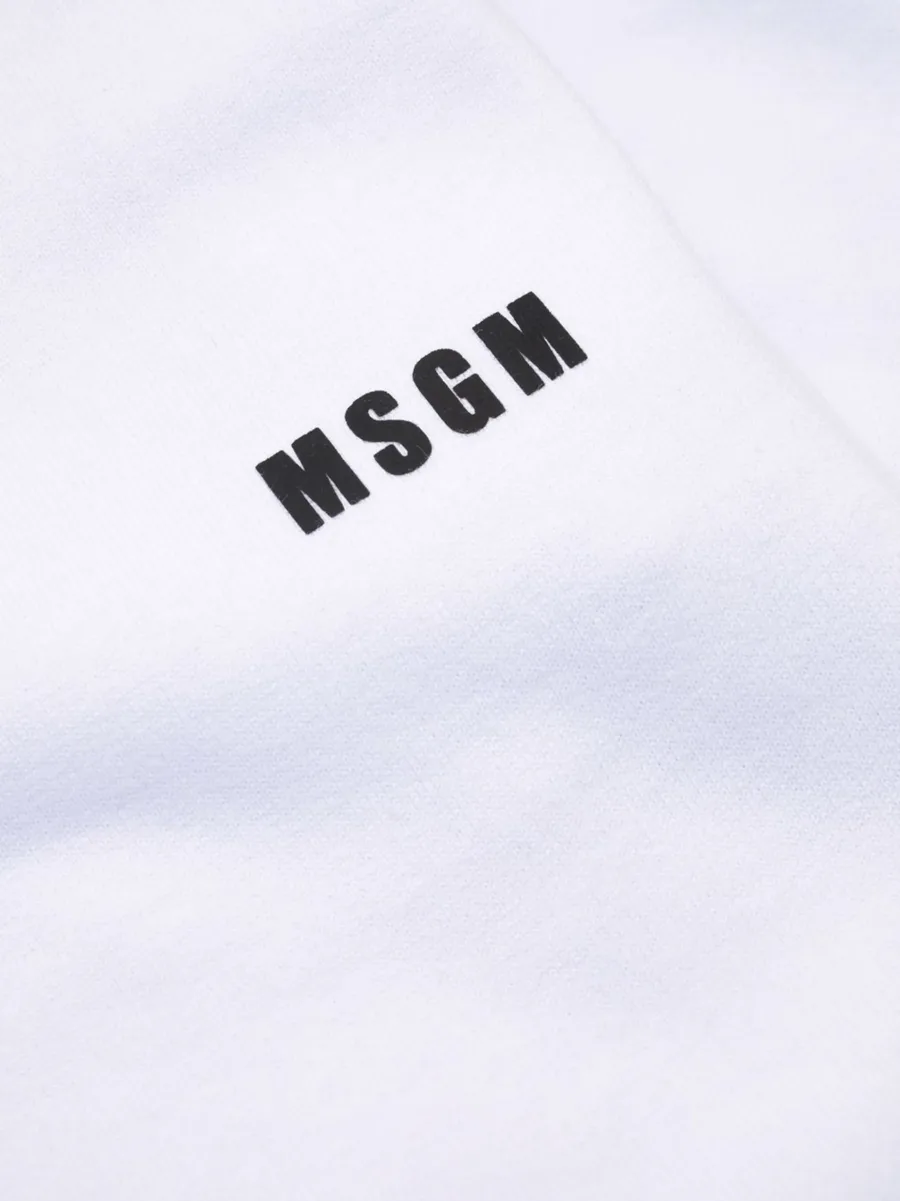 logo-print tapered cotton joggers 14